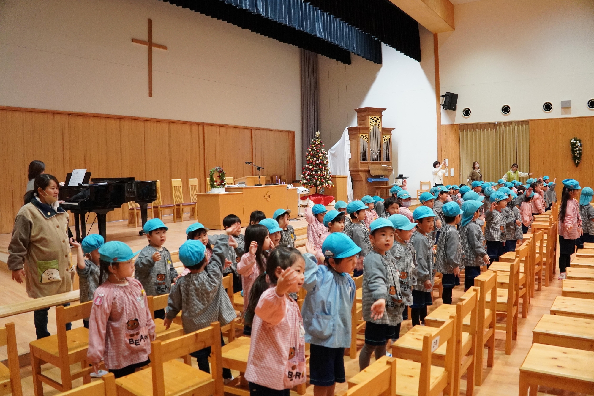 小学校へ遊びに行きました!(年中組)