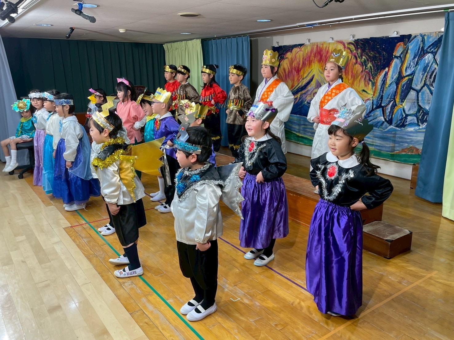 発表会、大成功!(5歳児)